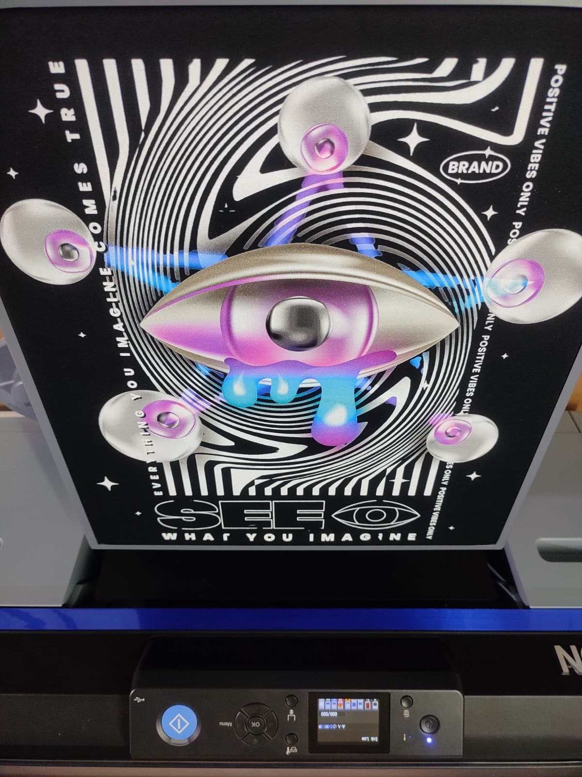 Wash-tested print showing long-lasting quality with no fade