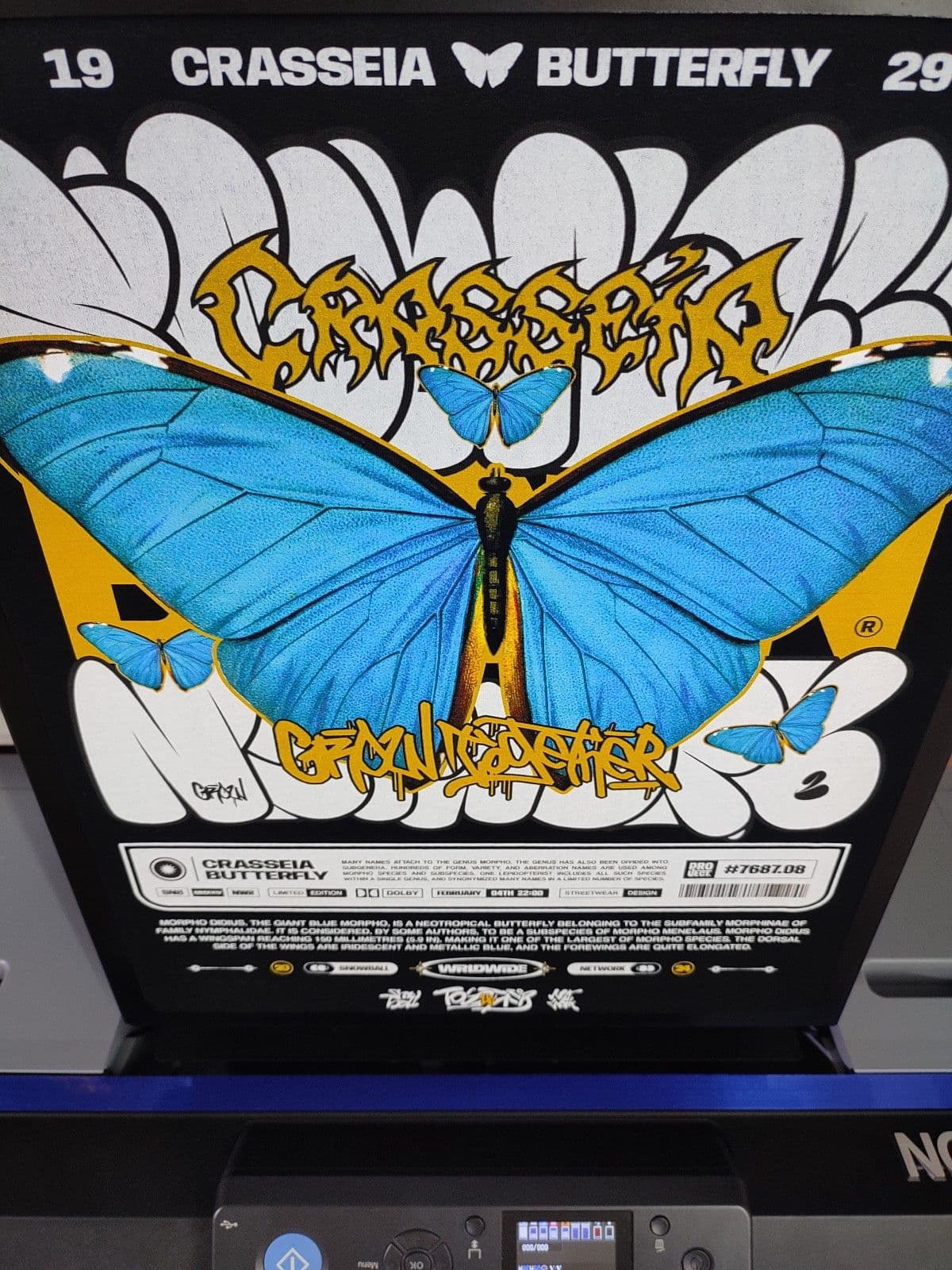 Lightweight fabric perfect for vibrant print-on-demand designs